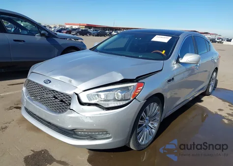 2015 Kia K900 Premium from USA, damaged, VIN KNALU4D41F6025952